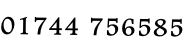 01744 756585